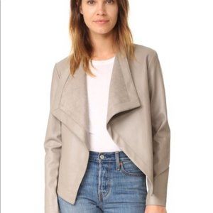 BB Dakota Peppin Faux Leather Jacket, Gray, Size Small